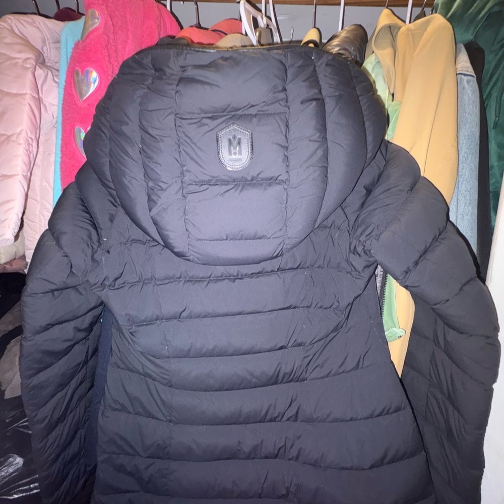 Mackage Black Puffer Coat